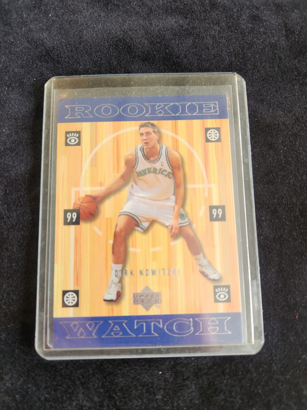 1998-99 Upper Deck Dirk Nowitzki Rookie Watch #320 RC Mavericks
